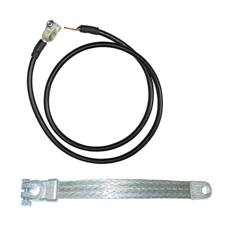 Aic Replacement Parts Battery Cable & Ground Strap Fits FARMALL Fits International Harvester 69510DA-CABLE